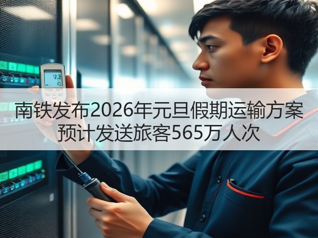 南铁发布2026年元旦假期运输方案 预计发送旅客565万人次(图1) 南铁发布2026年元旦假期运输方案 预计发送旅客565万人次(图1)