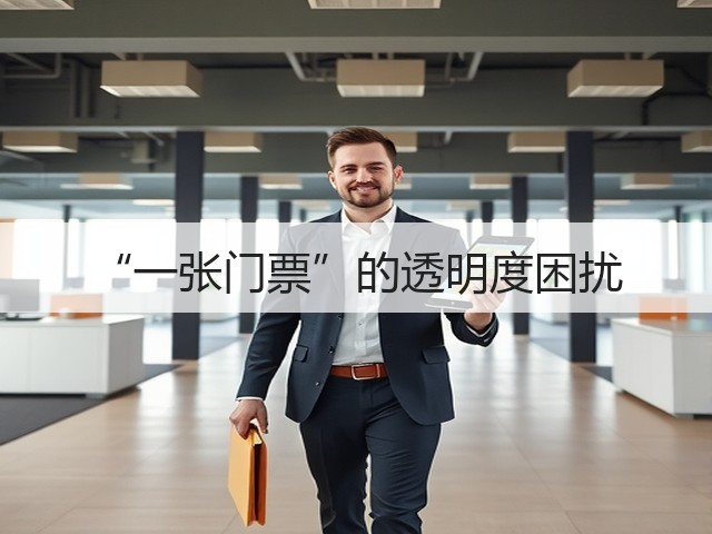 “一张门票”的透明度困扰(图2) “一张门票”的透明度困扰(图2)