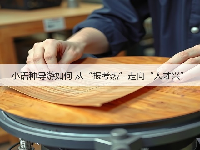 小语种导游如何 从“报考热”走向“人才兴”(图1) 小语种导游如何 从“报考热”走向“人才兴”(图1)
