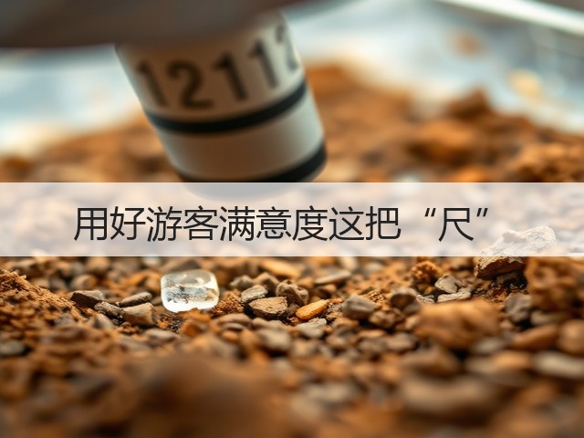 用好游客满意度这把“尺”(图2) 用好游客满意度这把“尺”(图2)