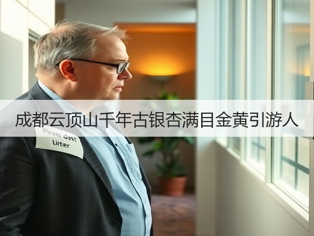 成都云顶山千年古银杏满目金黄引游人(图3) 成都云顶山千年古银杏满目金黄引游人(图3)