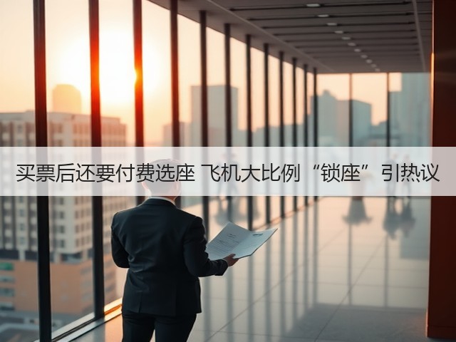 买票后还要付费选座 飞机大比例“锁座”引热议(图2) 买票后还要付费选座 飞机大比例“锁座”引热议(图2)