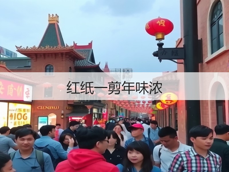 红纸一剪年味浓 - 安枢游走吧旅游科普资讯网