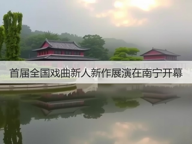 首届全国戏曲新人新作展演在南宁开幕(图3) 首届全国戏曲新人新作展演在南宁开幕(图3)