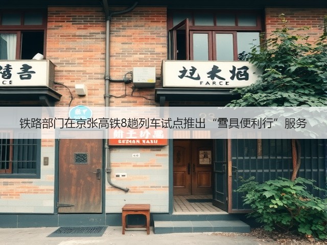 铁路部门在京张高铁8趟列车试点推出“雪具便利行”服务(图3) 铁路部门在京张高铁8趟列车试点推出“雪具便利行”服务(图3)