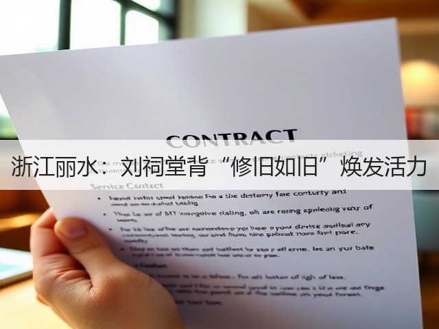 浙江丽水:刘祠堂背“修旧如旧”焕发活力(图1) 浙江丽水:刘祠堂背“修旧如旧”焕发活力(图1)